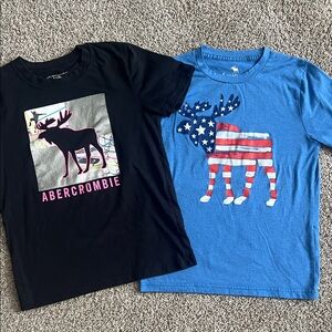 Abercrombie & Fitch‎ tees Moose Design